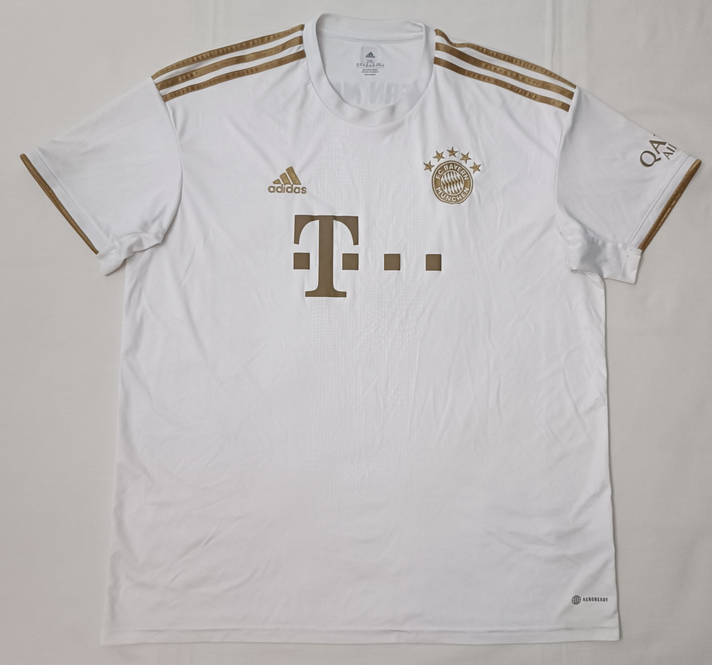 (2XL) Adidas Bayern Munchen 2022/23 Away Jersey тениска