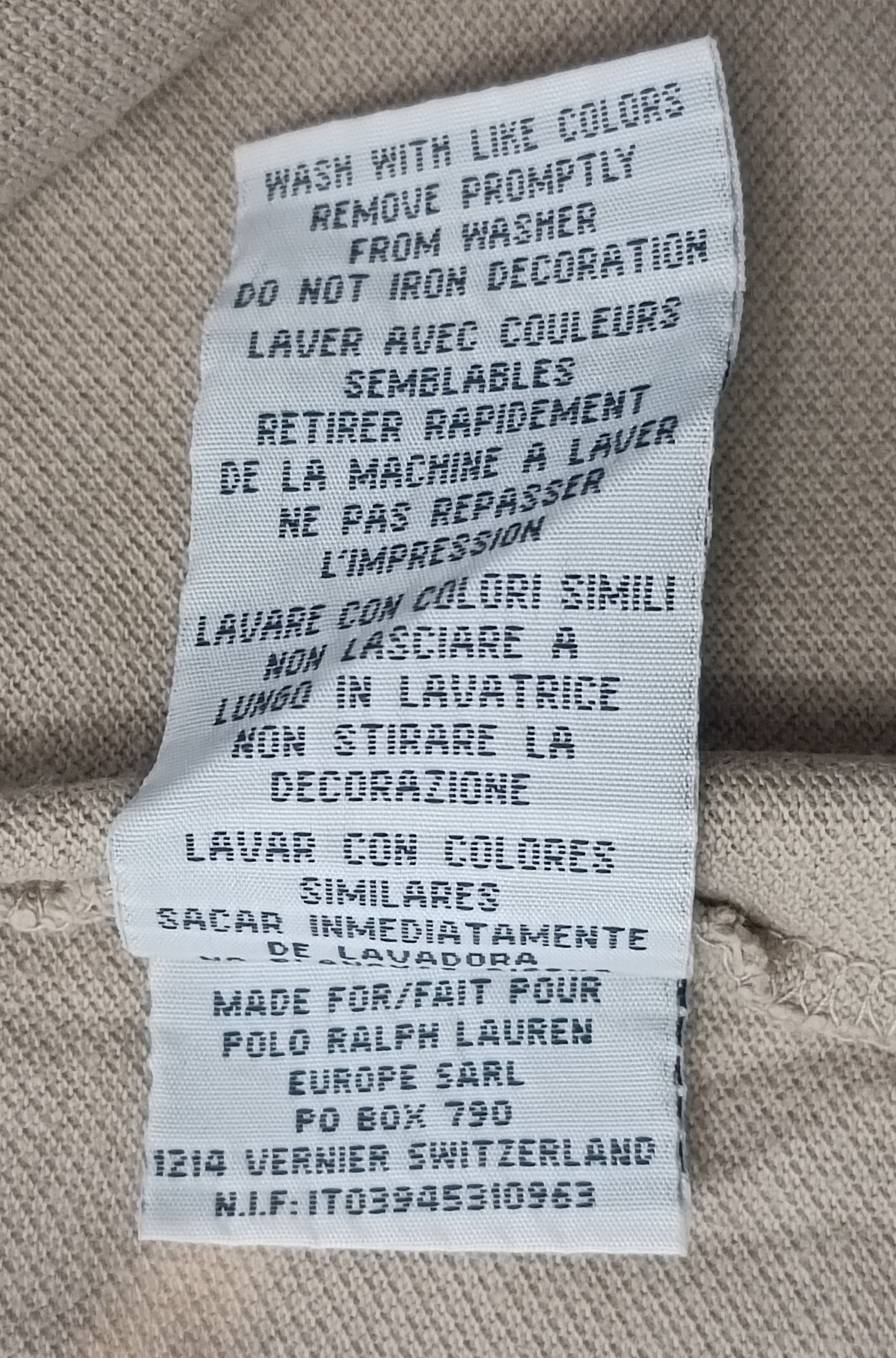 (L) POLO Ralph Lauren Artisan Saccharina Print Polo Shirt тениска
