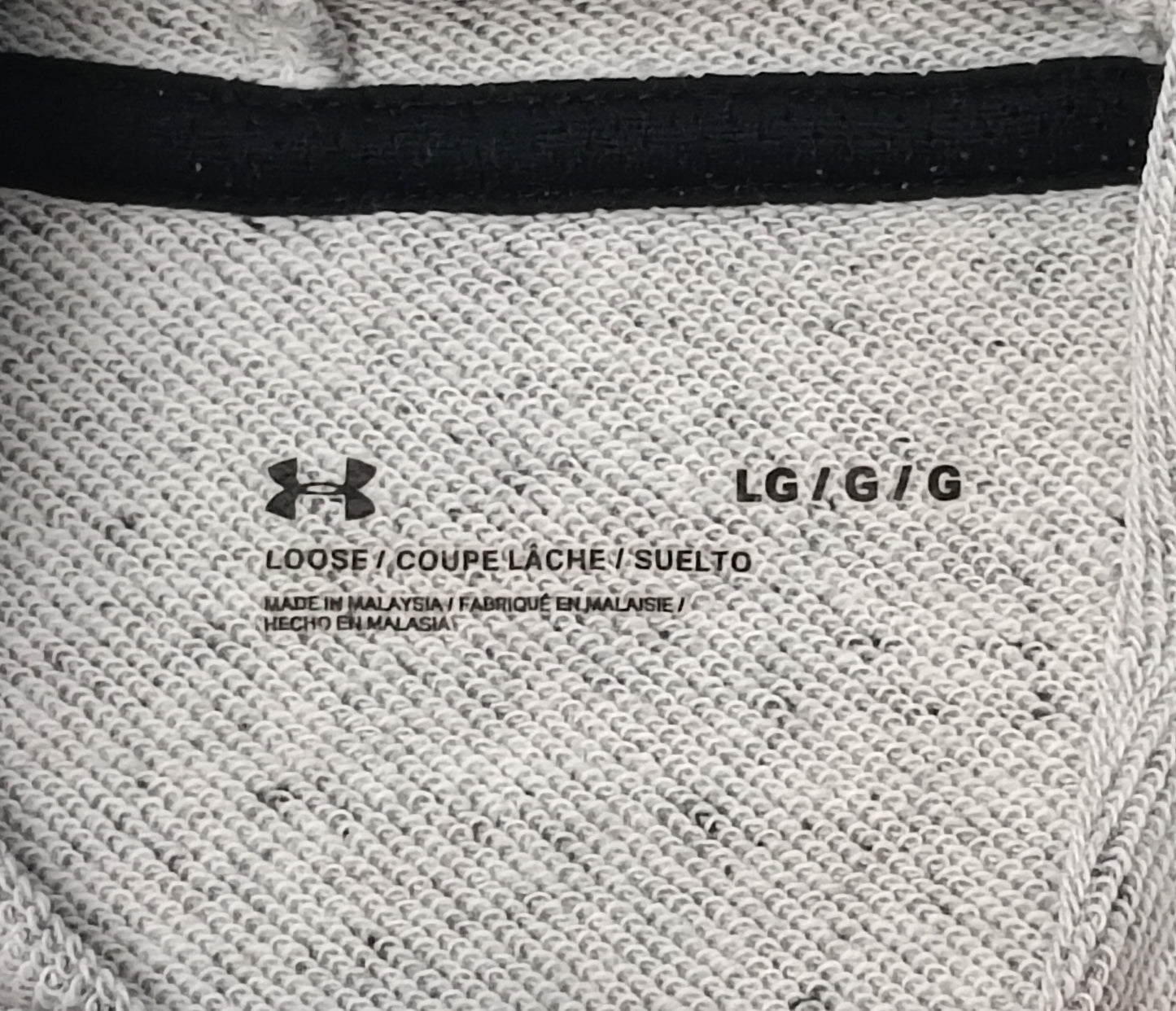 (L) Under Armour UA Short Sleeve Hoodie горнище