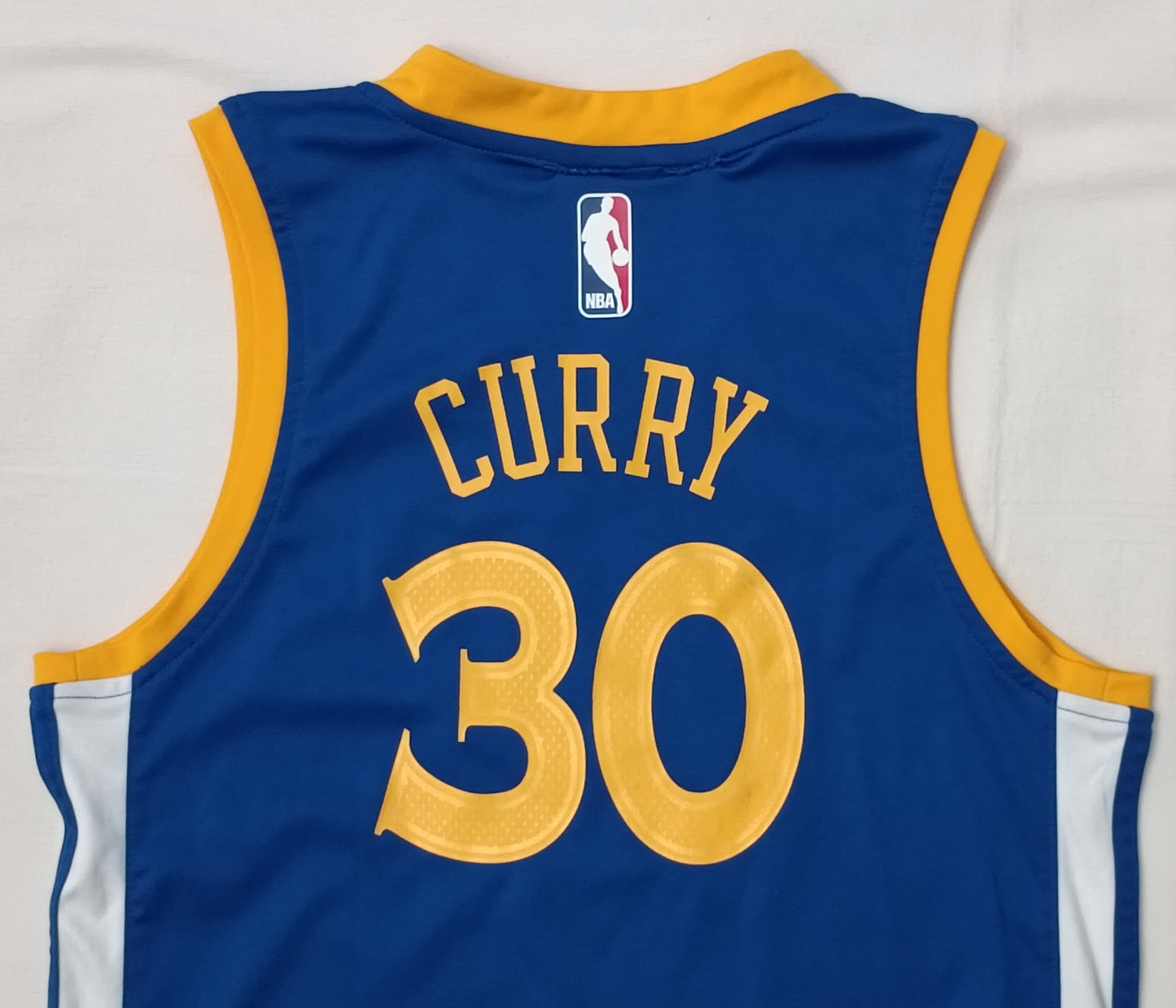(ДЕТСКО) (Ръст 158-170см) Adidas NBA Golden State Warriors #30 Curry Jersey потник