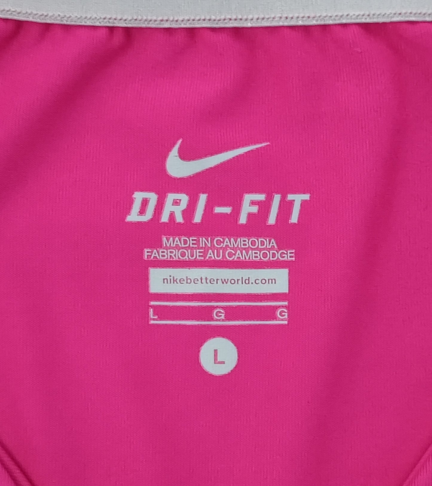 (ДАМСКО) (L) Nike DRI-FIT Pure Tee тениска