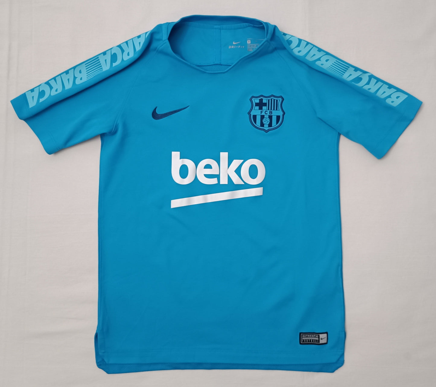 (ДЕТСКО) (Ръст 137-147см) Nike DRI-FIT FC Barcelona 2019/20 Jersey тениска