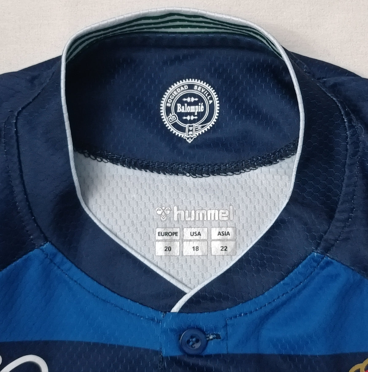 (ДЕТСКО) (Ръст 147-158см) Hummel Real Betis Jersey тениска