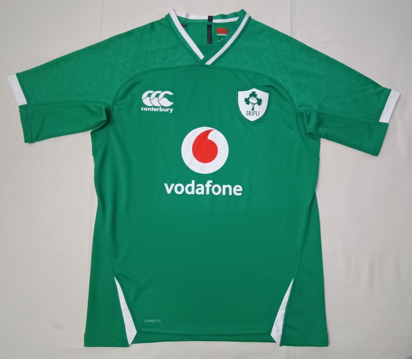 (L) Canterbury Ireland Rugby 2019 Home Jersey тениска