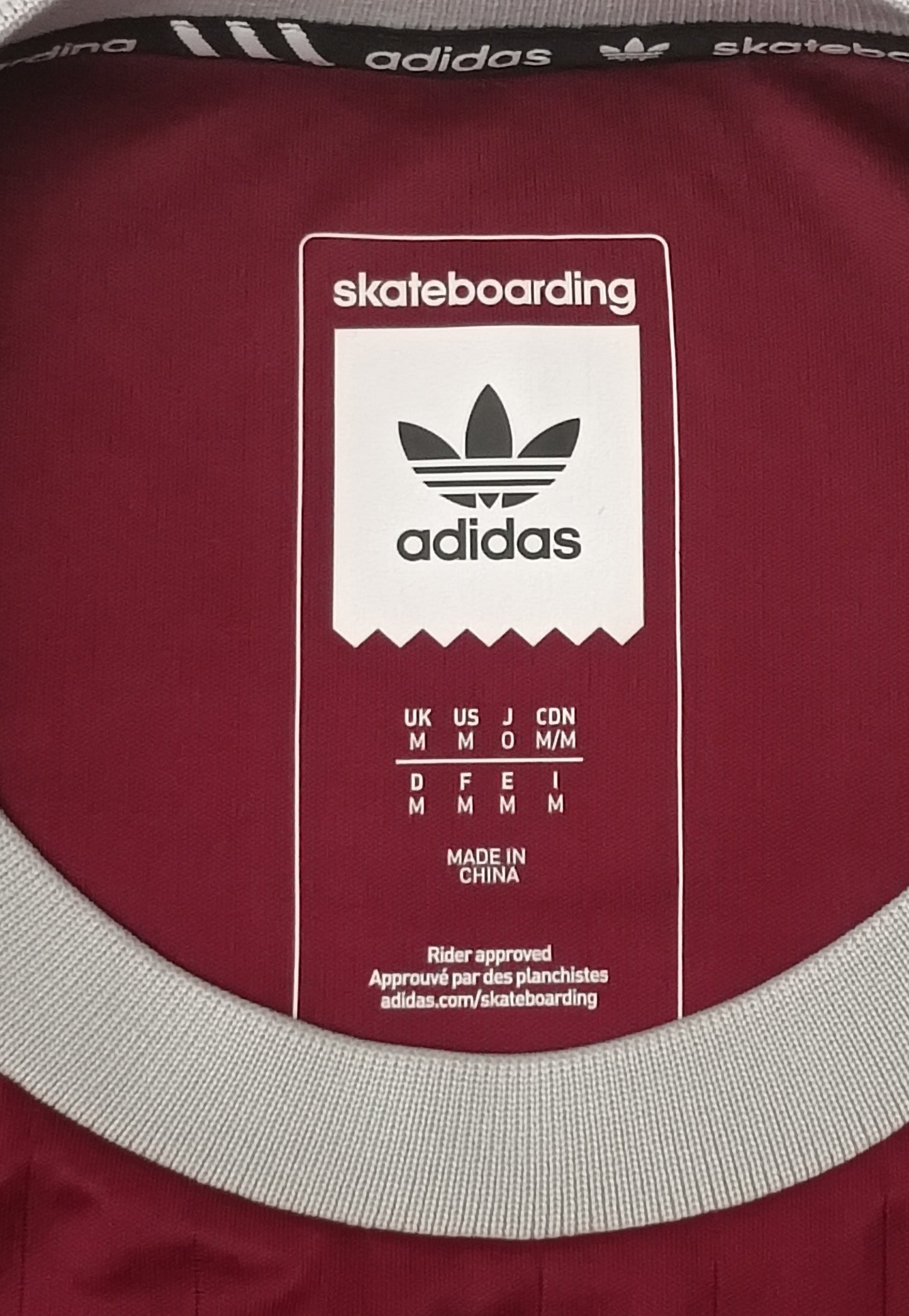 (M) Adidas Originals Skateboarding Tee тениска