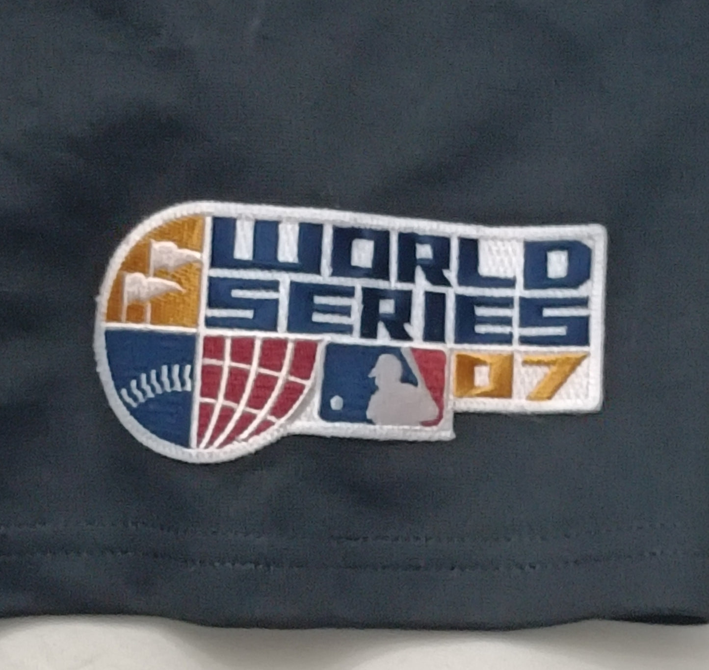 (M) Majestic MLB Colorado Rockies #5 Holliday World Series 07 Jersey тениска