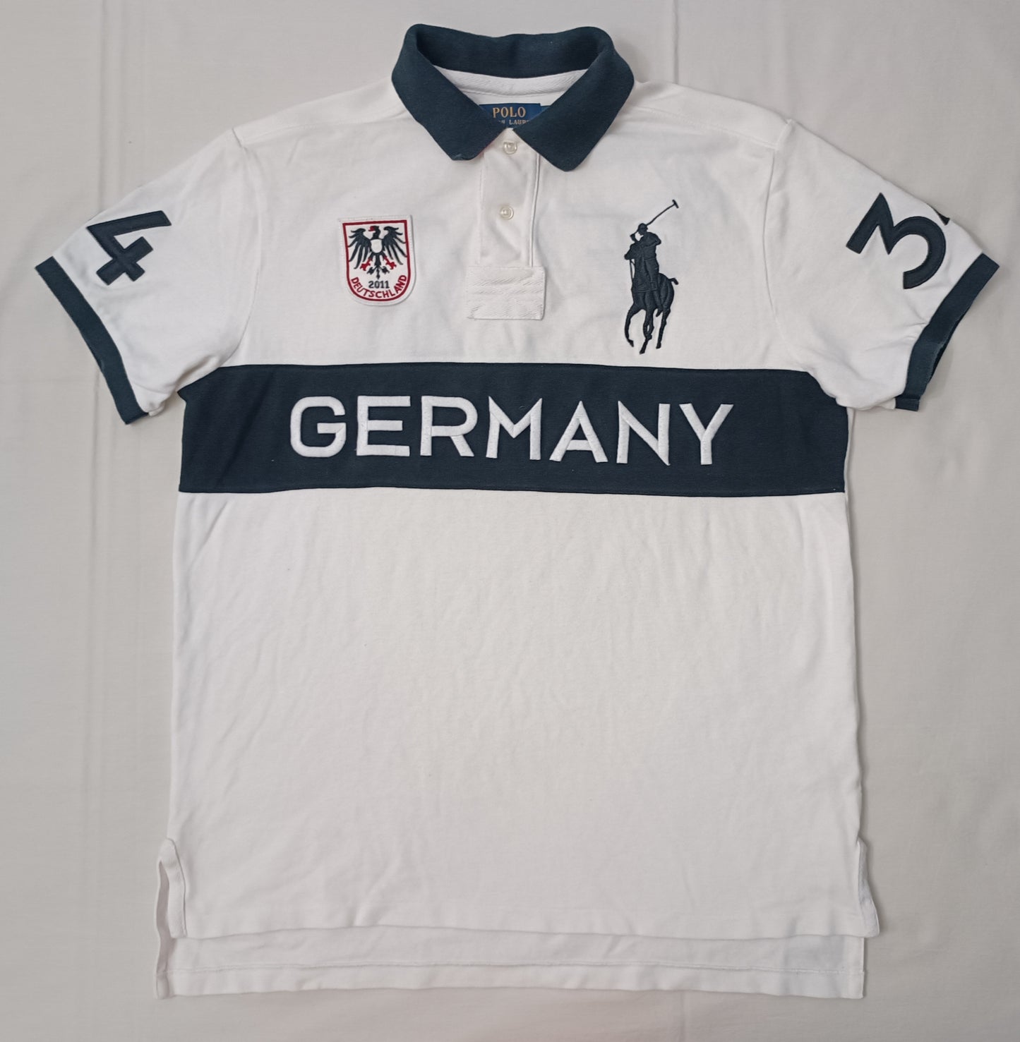 (L) POLO Ralph Lauren Germany Polo Shirt тениска