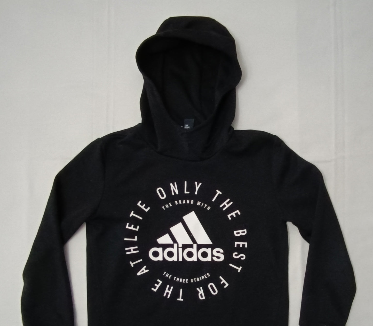 (ДЕТСКО) (Ръст 128-140см) Adidas Logo Hoodie горнище