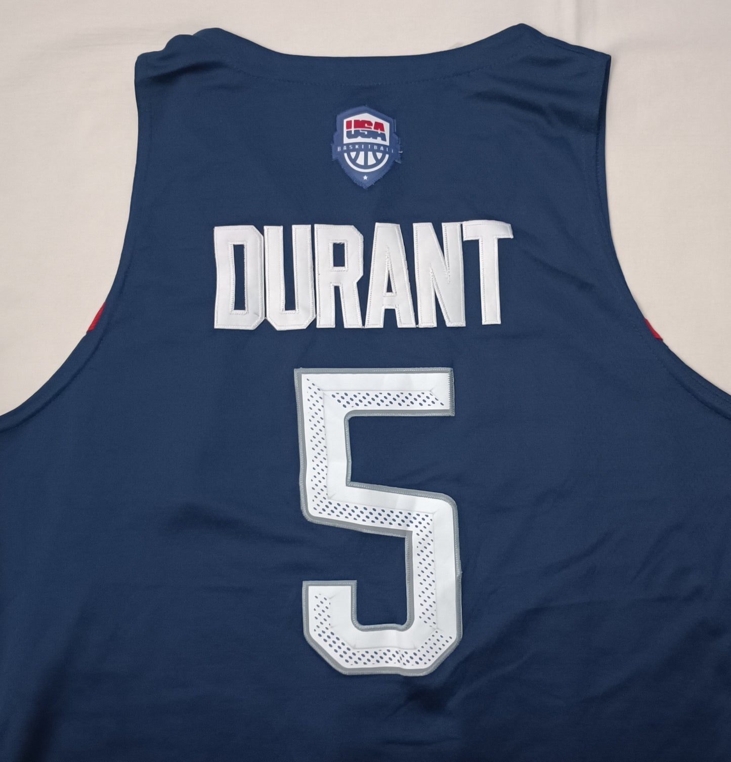 (S) Nike USA #5 Durant Jersey потник