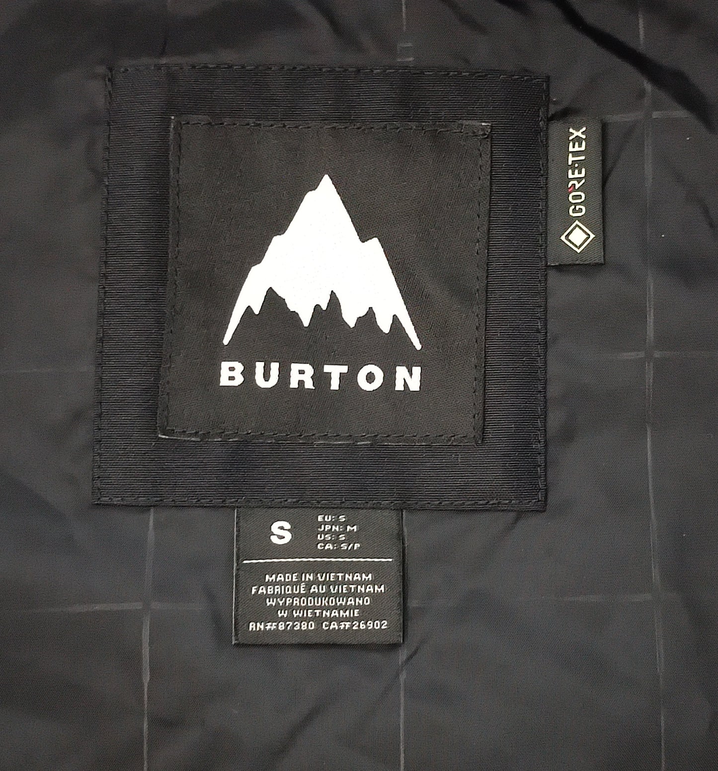 (S) Burton Gore-Tex Pillowline Anorak Jacket яке