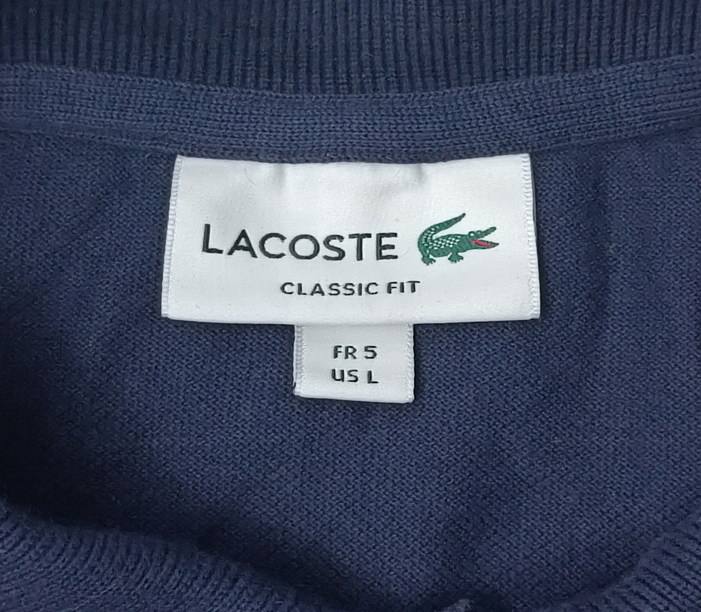 (L) Lacoste Polo Long Sleeve блуза
