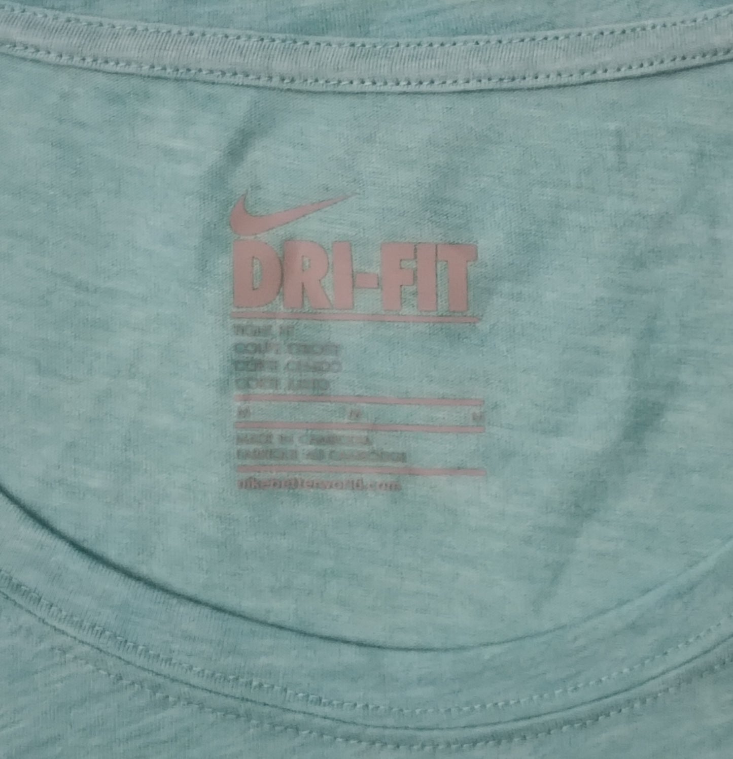 (ДАМСКО) (M) Nike DRI-FIT Cropped Tee тениска