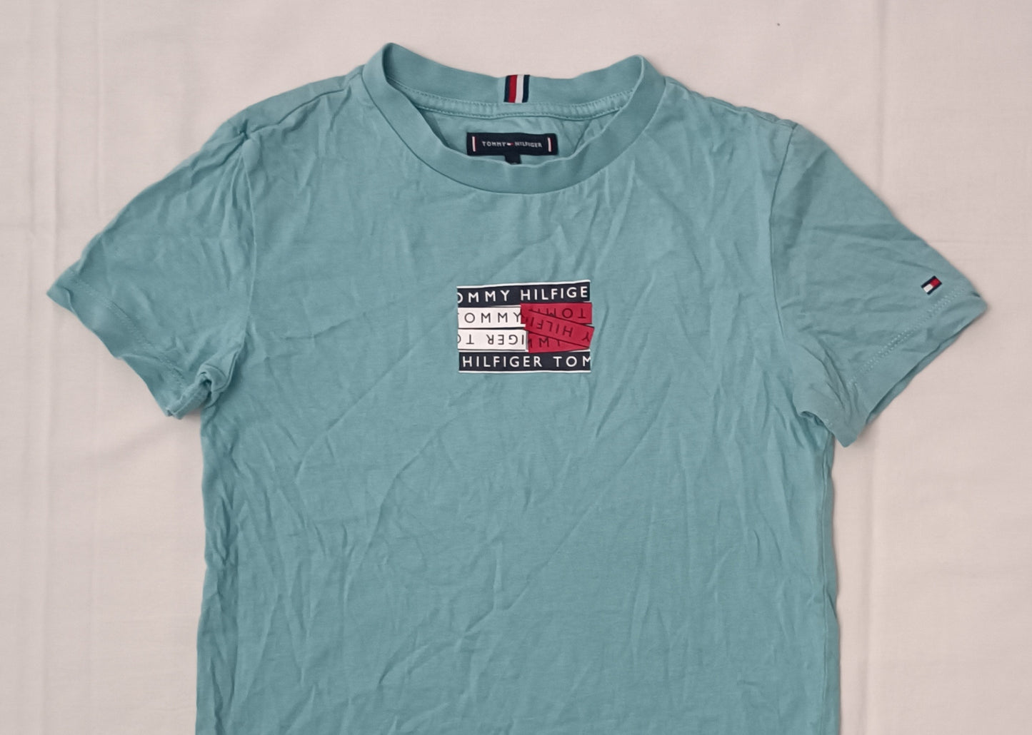 (ДЕТСКО) (Ръст 128-140см) Tommy Hilfiger Tee тениска