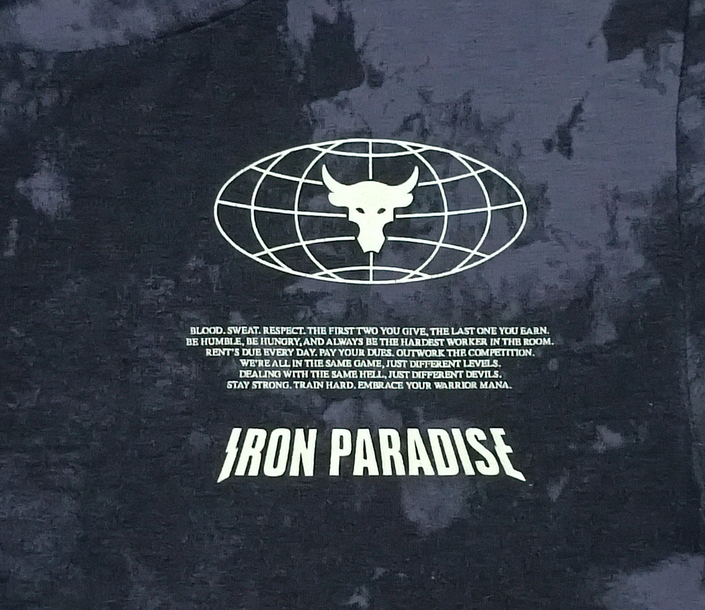 (ДАМСКО) (XS) Under Armour UA x The Rock Project Cropped Tee тениска