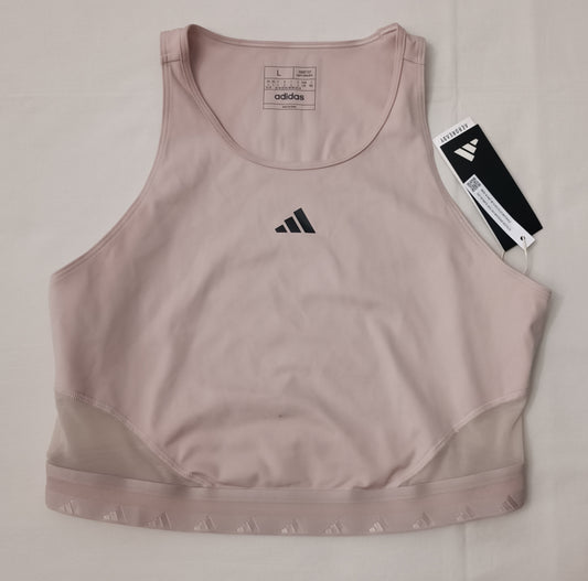 (ДАМСКО) (L) Adidas Hyperglam Cropped Tank Top потник