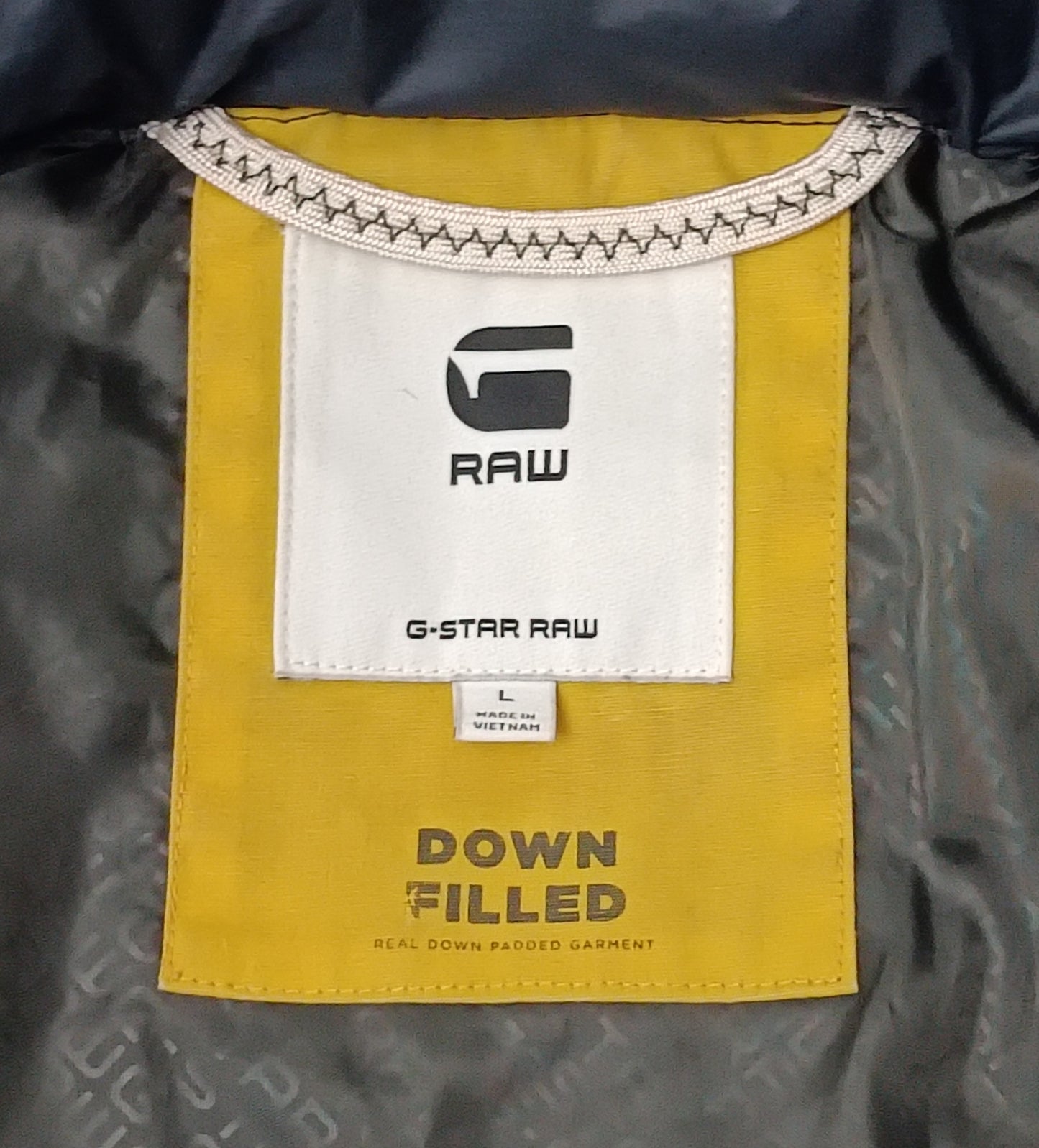 (L) G-Star Raw Whistler Down Puffer Jacket пухено яке