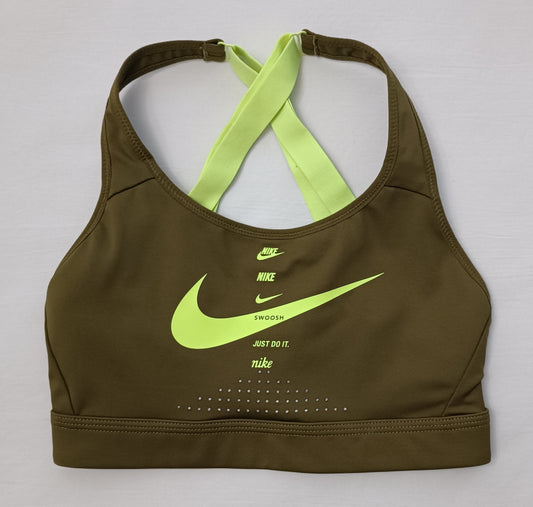 (ДАМСКО) (XS) Nike DRI-FIT Swoosh Bra бюстие