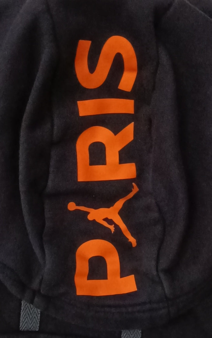 (ДЕТСКО) (Ръст 137-147см) Jordan AIR Nike PSG Paris Saint-Germain Hoodie горнище