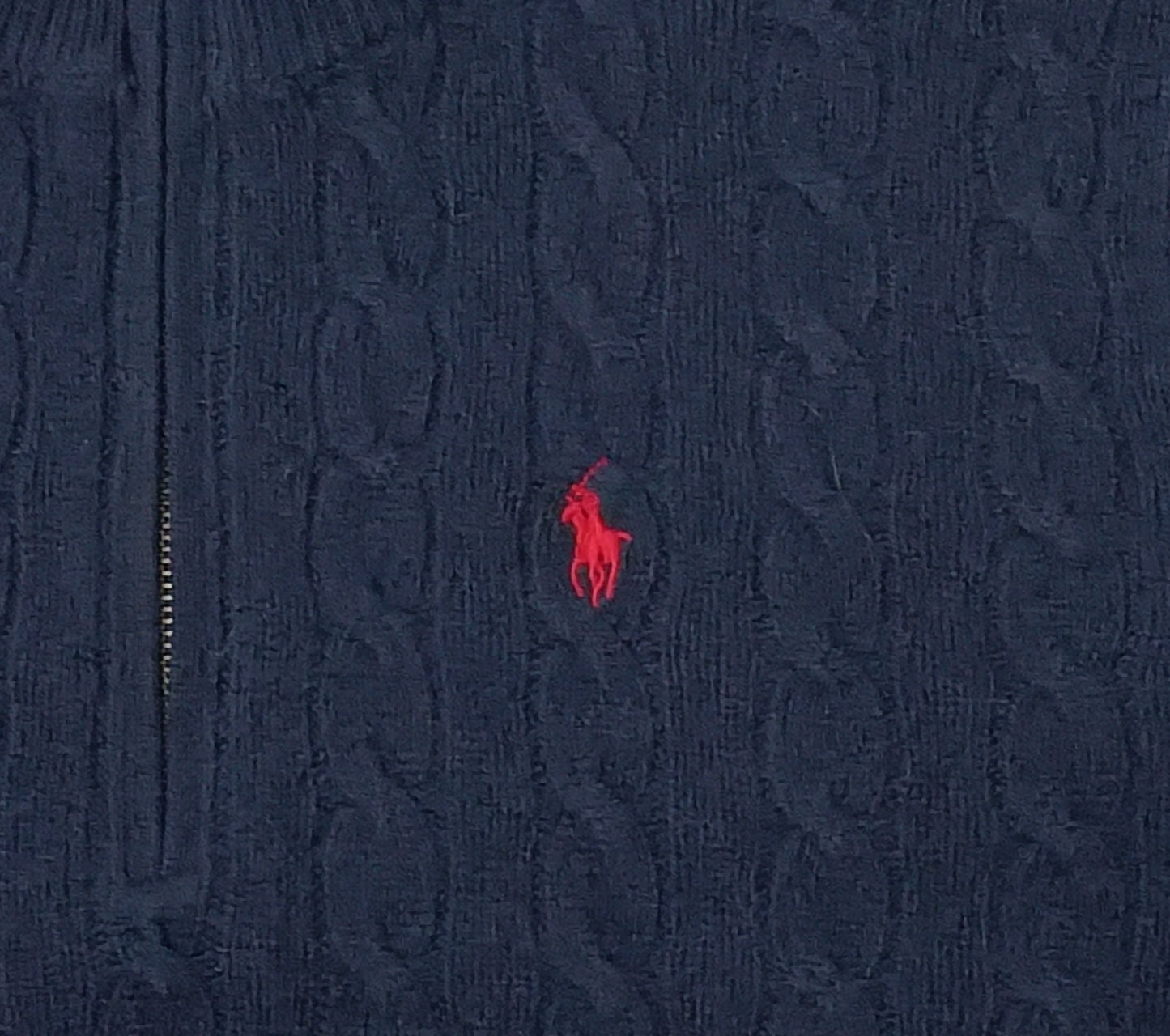 (L) POLO Ralph Lauren Cable-Knit Wool Cashmere Pullover вълнен пуловер