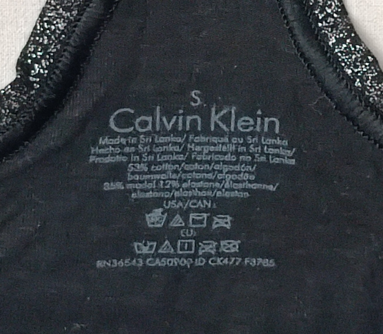 (ДАМСКО) (S) Calvin Klein Bra бюстие