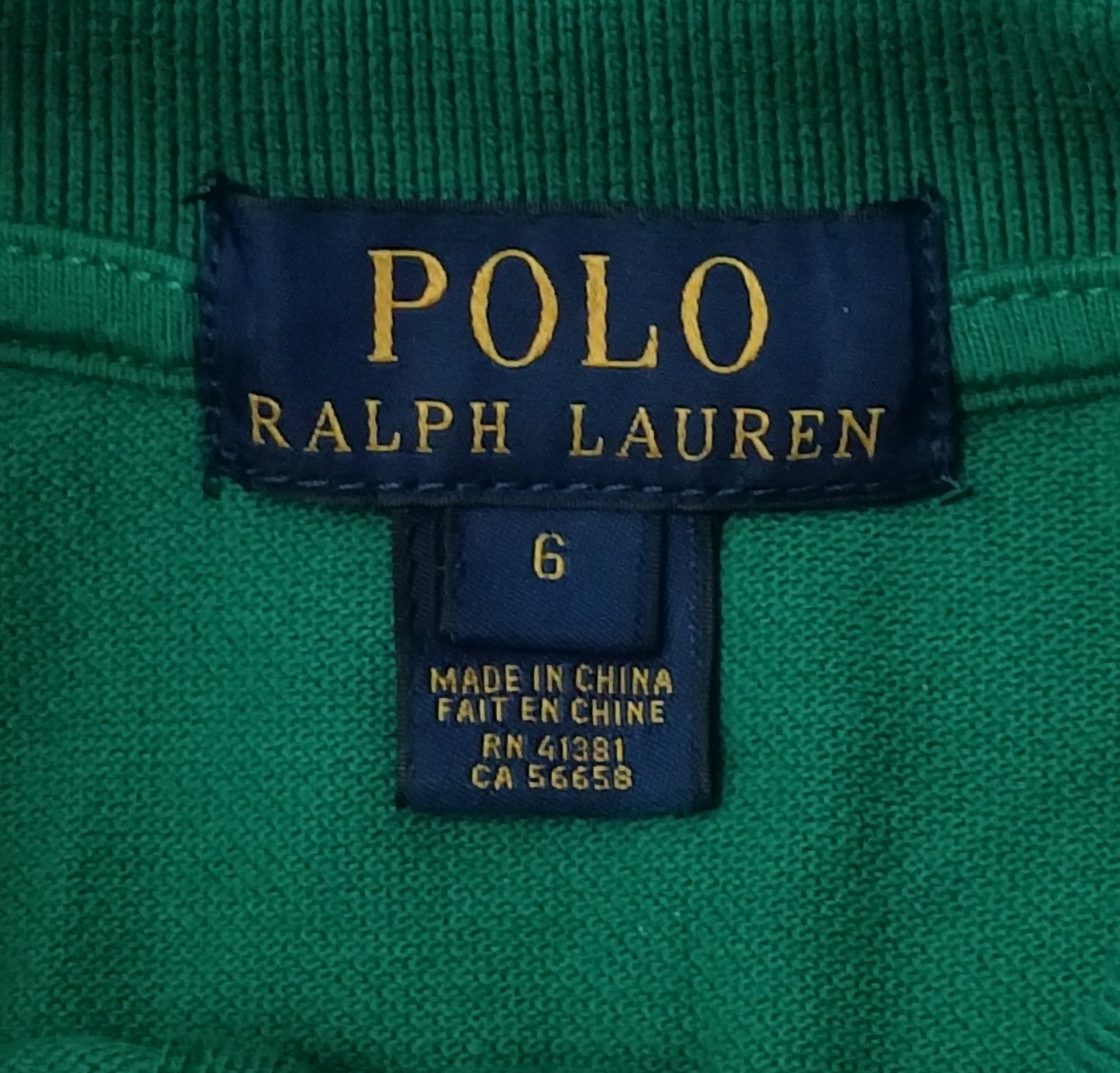 (ДЕТСКО) (Ръст 122-128см) POLO Ralph Lauren тениска