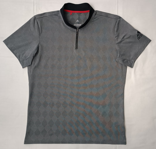 (L) Adidas Barricade Tennis Polo Shirt тениска