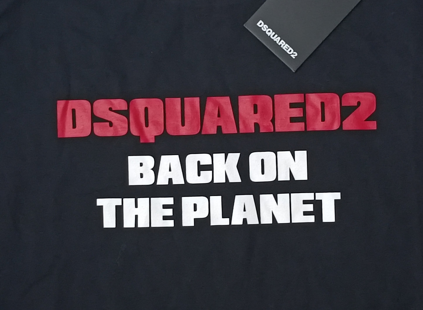 (L) DSQUARED2 Back On The Planet Tee тениска