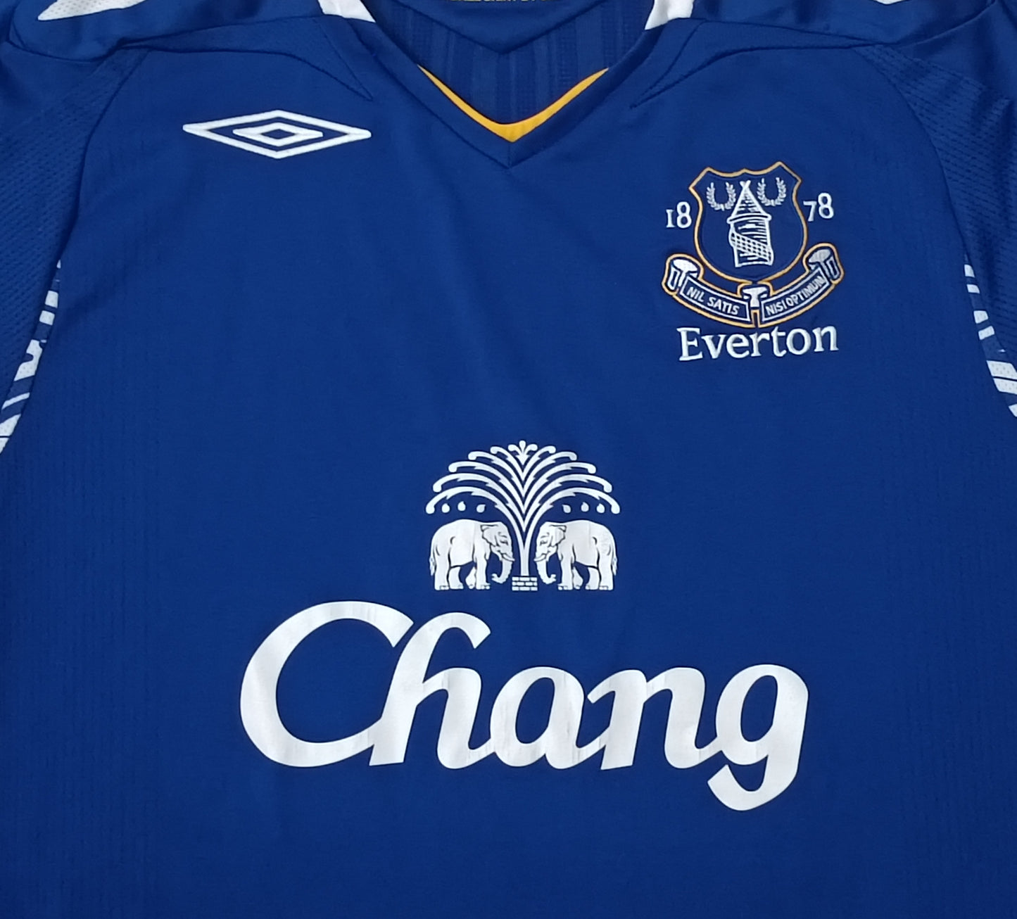 (M) Umbro Everton 2007/08 Home Jersey тениска
