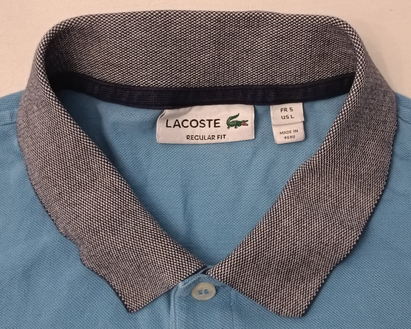 (L) Lacoste Polo Shirt тениска