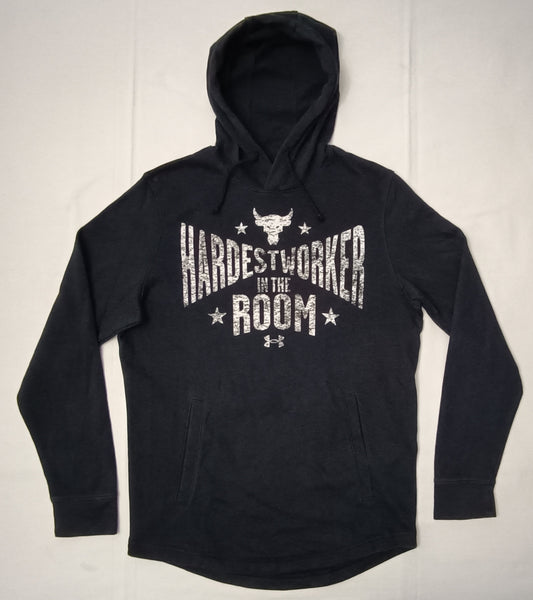(S) Under Armour UA x The Rock Project Hoodie Sweatshirt горнище