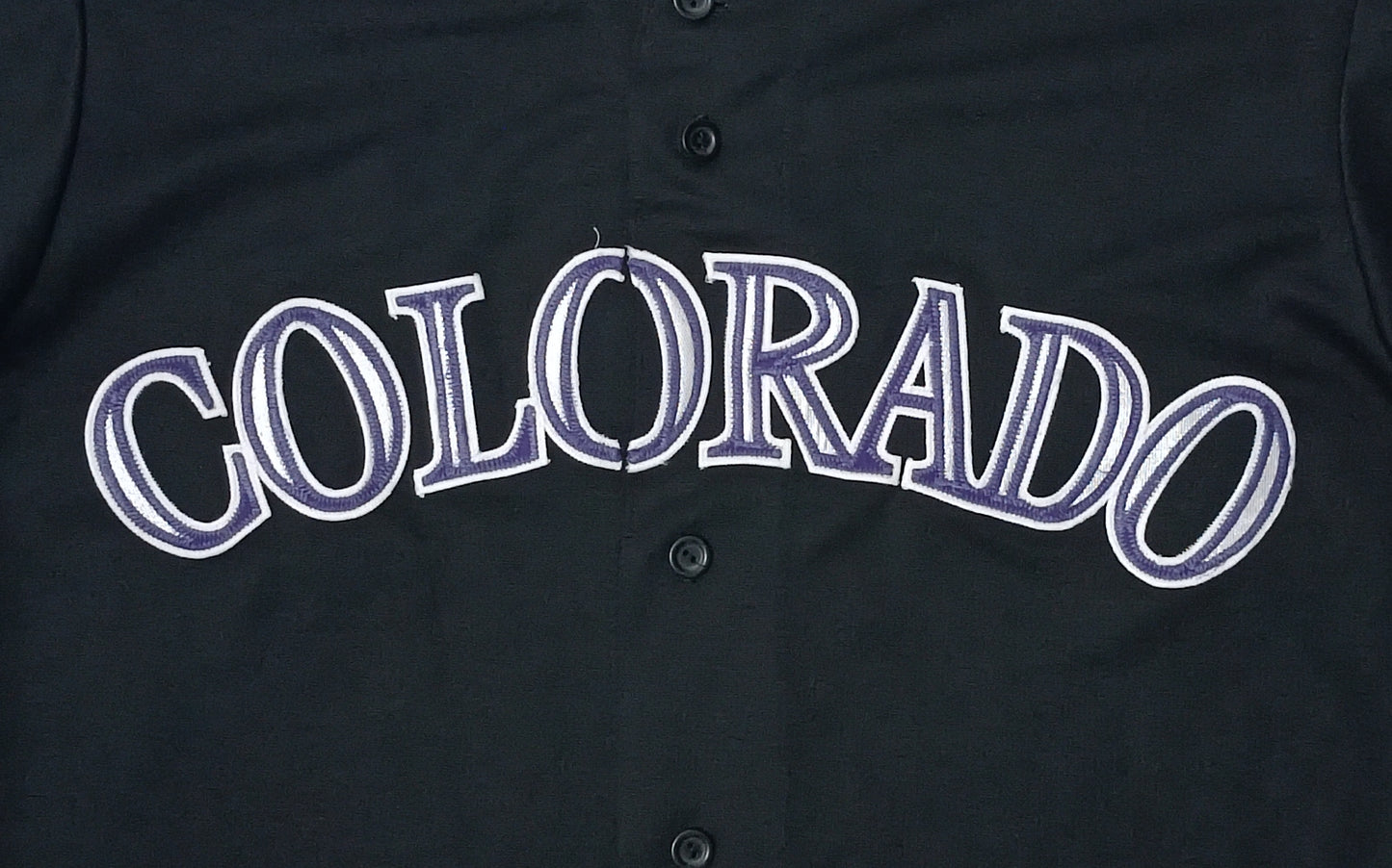 (M) Majestic MLB Colorado Rockies #5 Holliday World Series 07 Jersey тениска