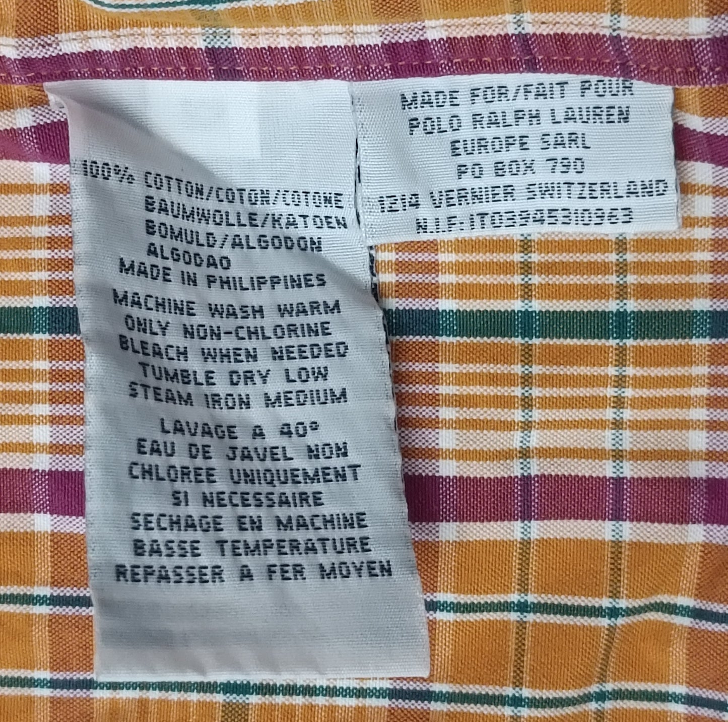 (2XL) POLO Ralph Lauren риза