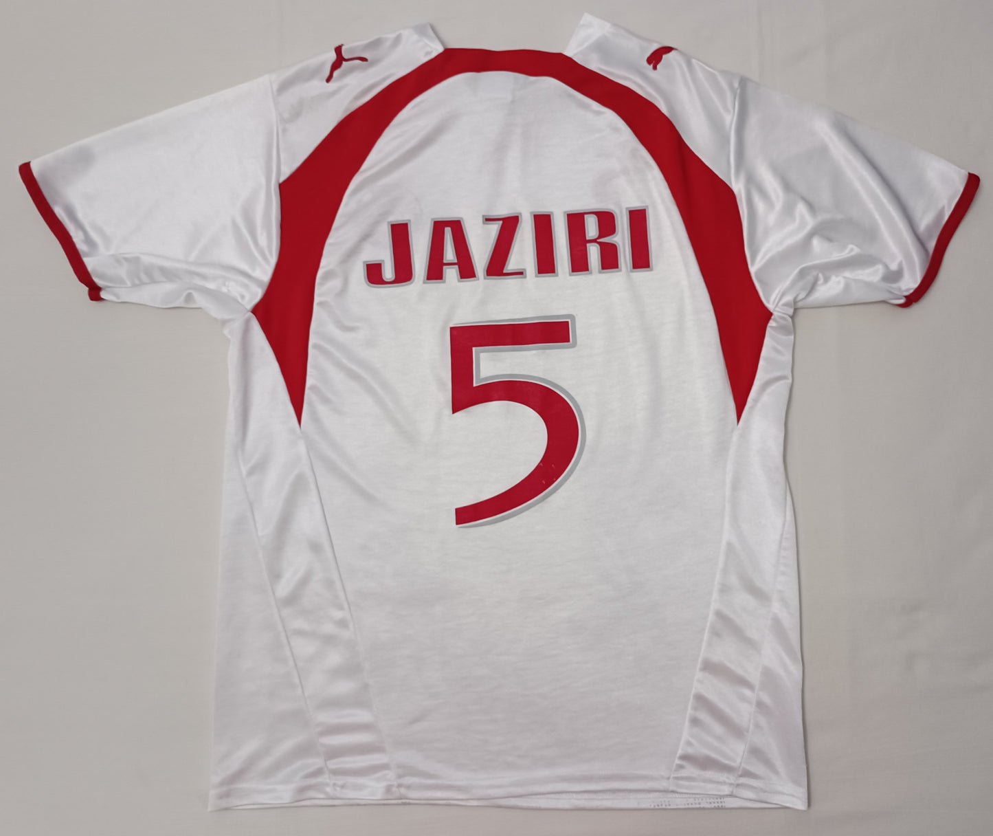 (XL) Puma Tunisia #5 Jaziri 2006 Jersey тениска