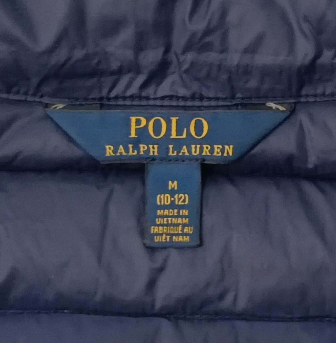 (ДЕТСКО) (Ръст 137-147см POLO Ralph Lauren Down Puffer Jacket пухен елек