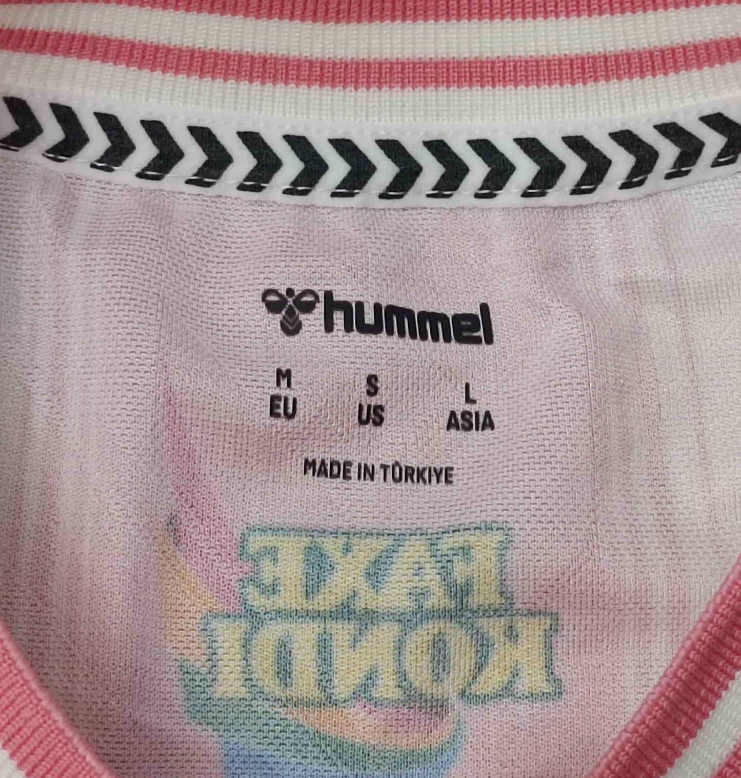 (M) Hummel x Faxe Kondi Pink Jersey тениска