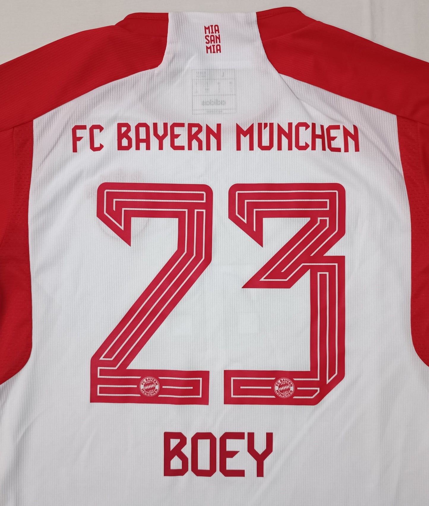 (L) Adidas Bayern Munchen #23 Boey Home Jersey тениска