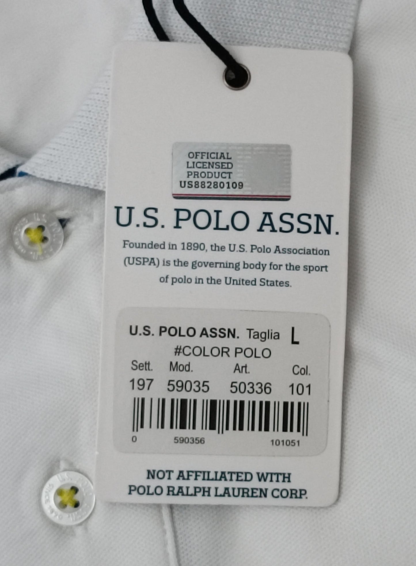 (L) U.S. Polo ASSN Polo Shirt поло тениска