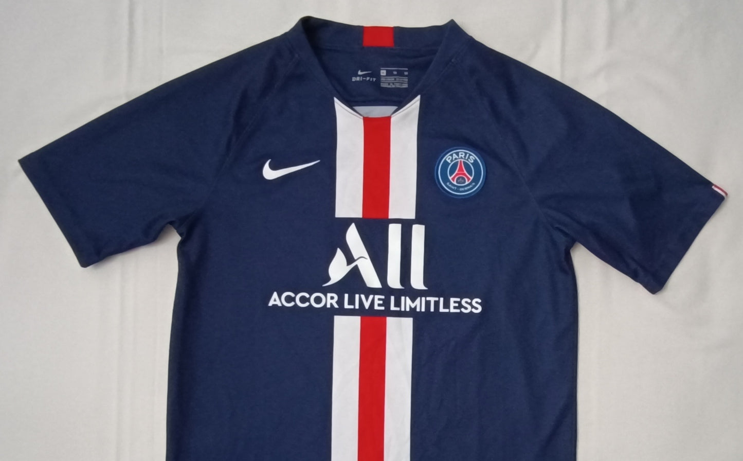 (ДЕТСКО) (Ръст 158-170см) Nike DRI-FIT PSG Paris Saint-Germain Home Jersey тениска