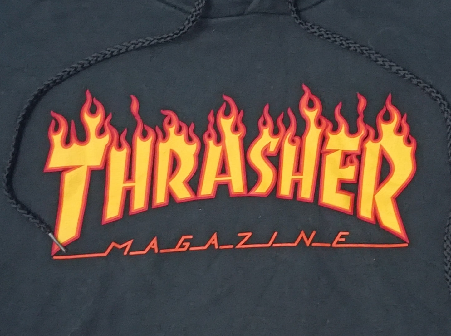 (S) Thrasher Flame Logo Hoodie горнище