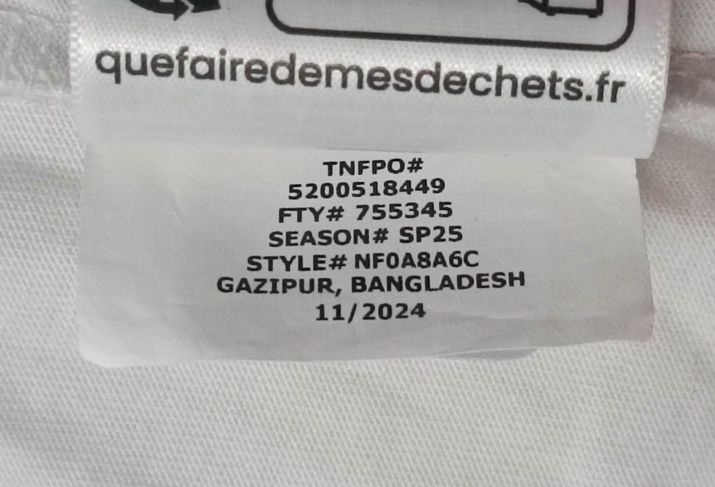 (L) The North Face Shirt тениска