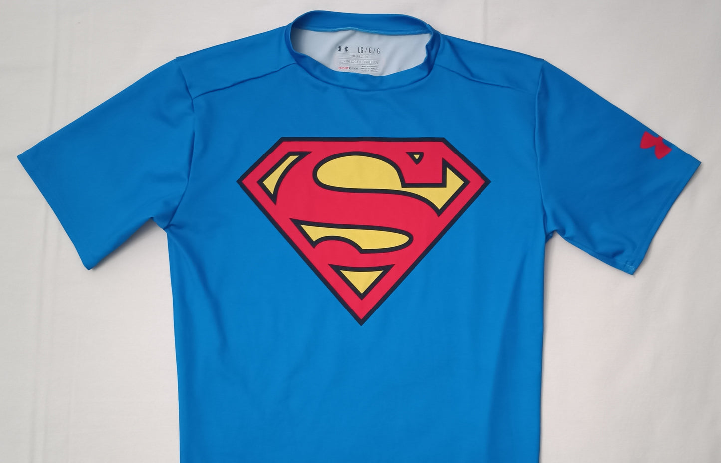 (L) Under Armour UA Superman Alter Ego Compression Shirt