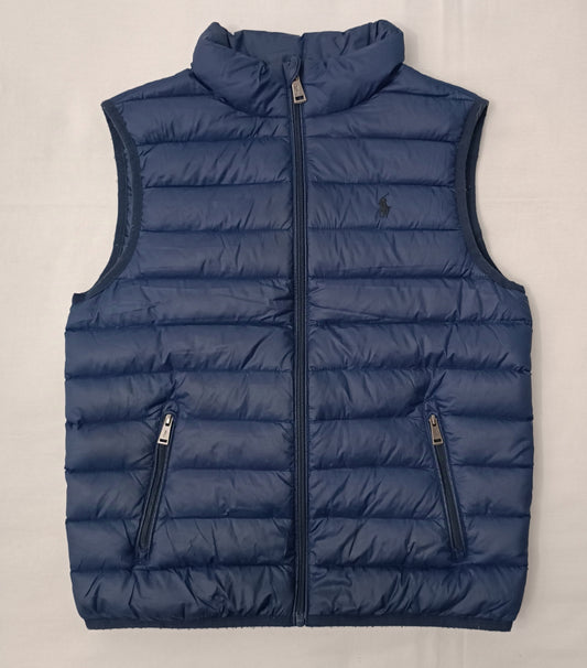 (ДЕТСКО) (Ръст 137-147см POLO Ralph Lauren Down Puffer Jacket пухен елек