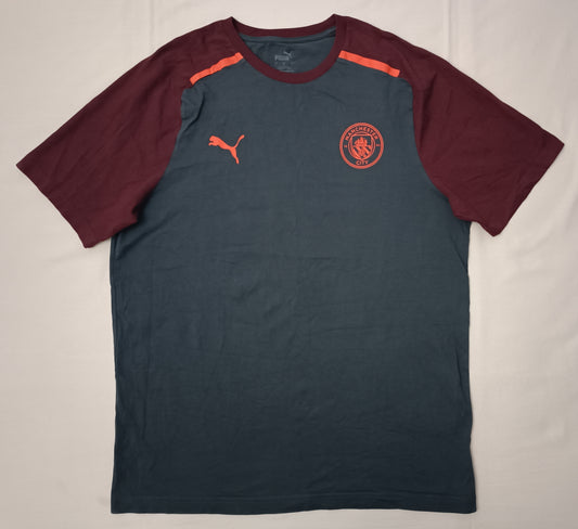 (L) Puma Manchester City Shirt тениска