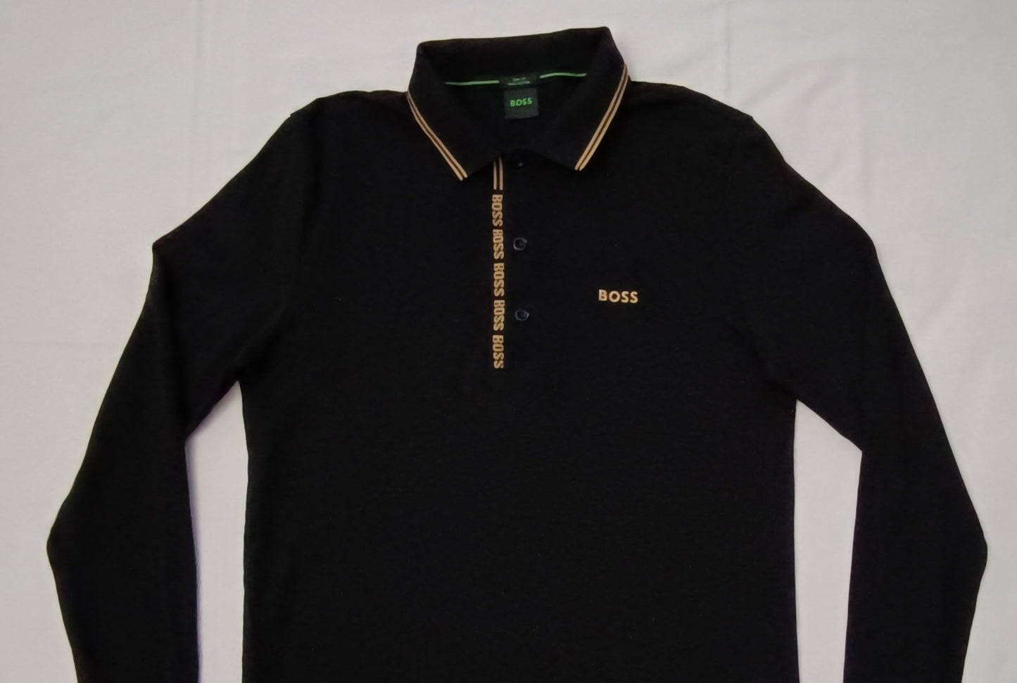 (M) Hugo Boss Pleesy 4 Polo Long Sleeve поло блуза