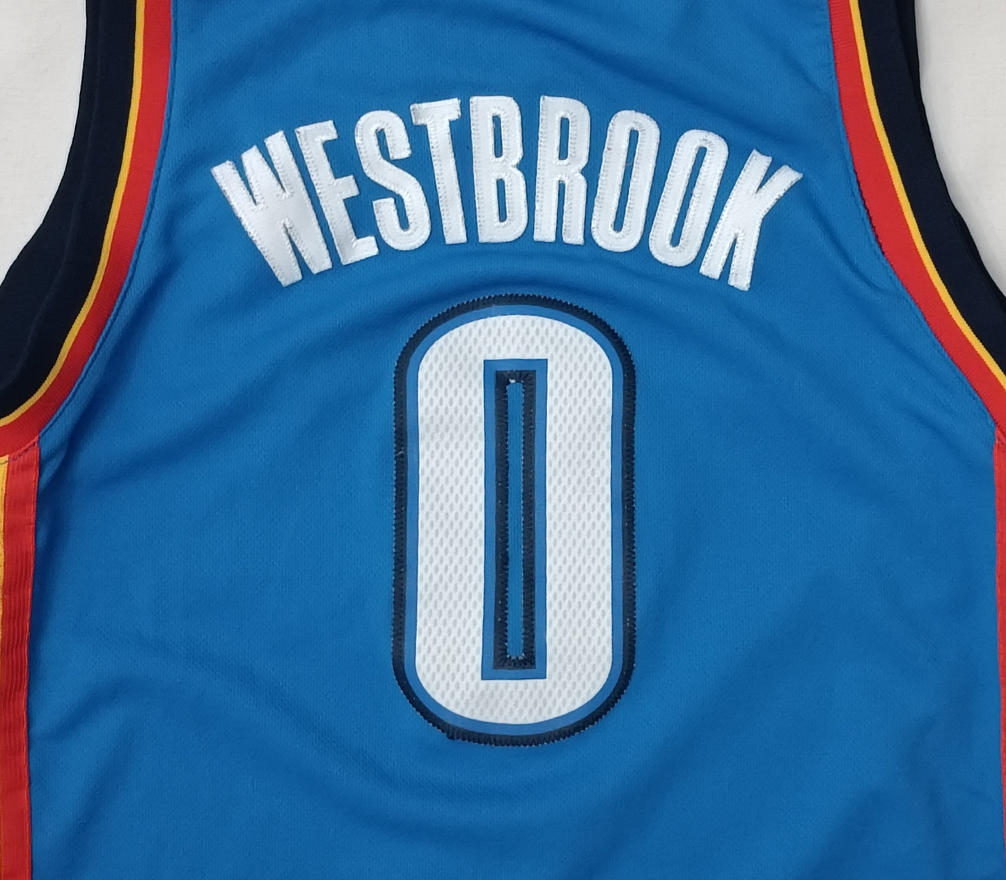 (ДЕТСКО) (Ръст 137-147см) Adidas NBA OKC Oklahoma City Thunder #0 Westbrook Jersey потник