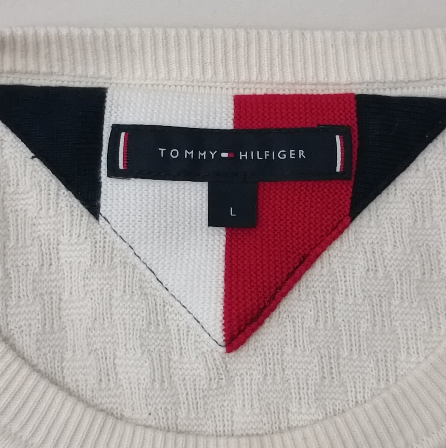 (L) Tommy Jeans Organic Cotton Pullover пуловер