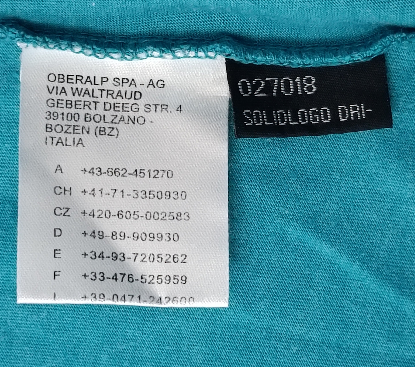 (XL) Salewa Solidlogo DRI-REL Tee тениска