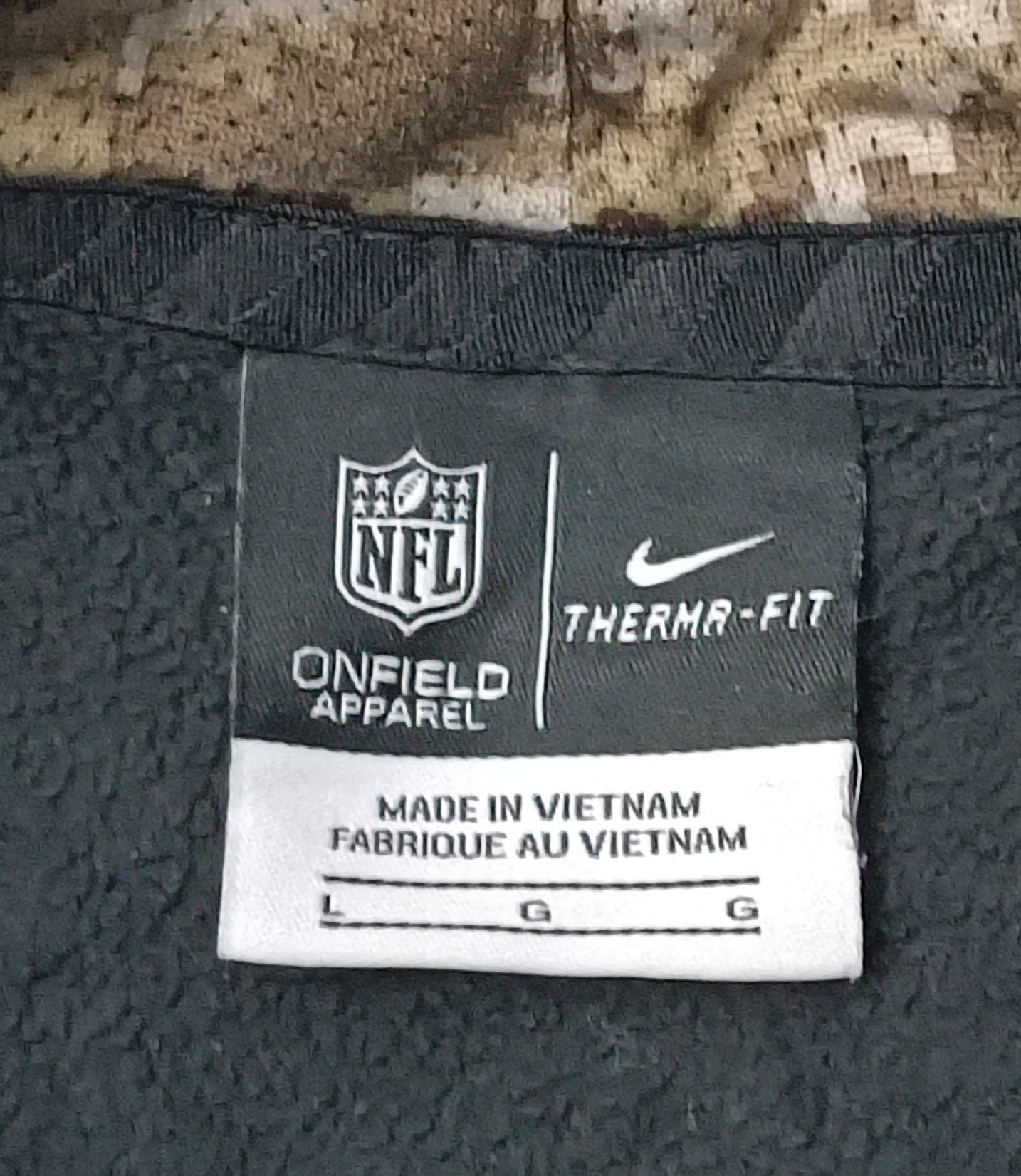 (L) Nike NFL New York Giants Salute To Service Hoodie горнище