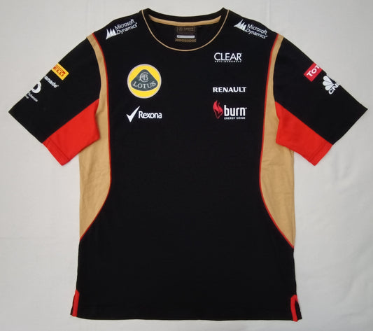 (XL) Lotus Renault Racing Team Formula 1 Tee тениска