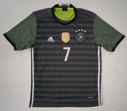 (M) Adidas Germany #7 Schweinsteiger 2015/17 Away Jersey тениска